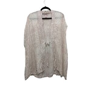 Victoria Secret Kimono paisley floral Robe/ Cover-up